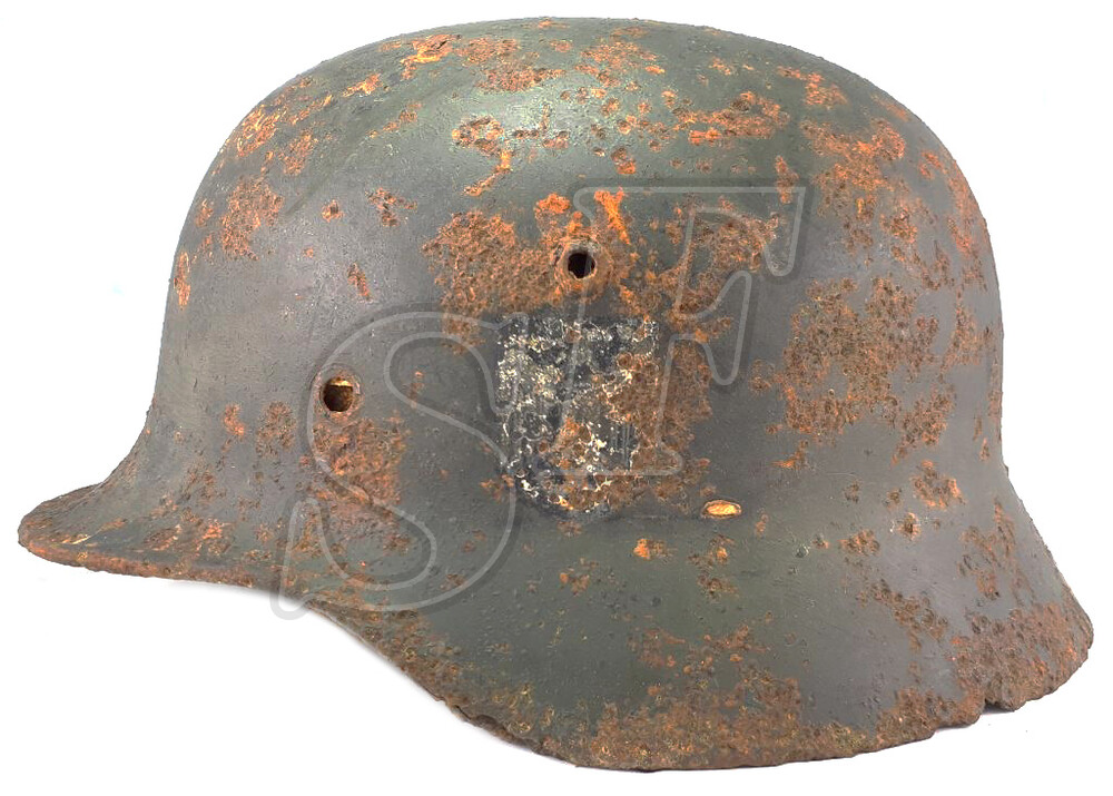 Helmet M35, Wehrmacht / from Stalingrad