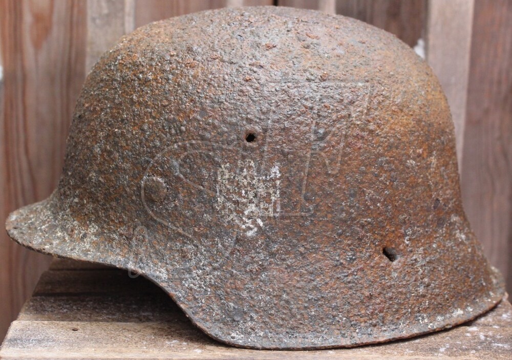 Helmet M42, Wehrmacht / from Koenigsberg