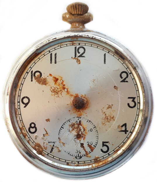 German pocket watch / from Stalingrad