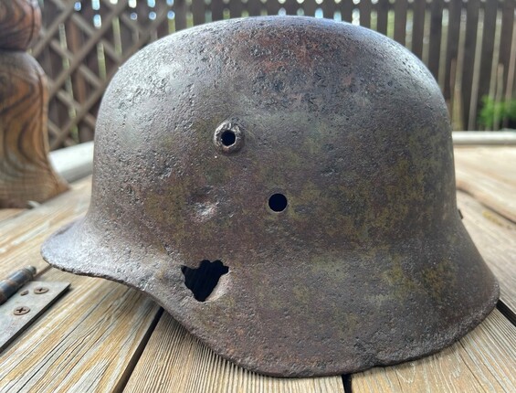 Hungarian helmet M37 / from Voronezh