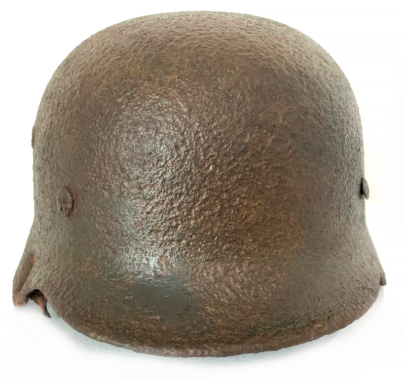 German helmet M40 / from Stalingrad