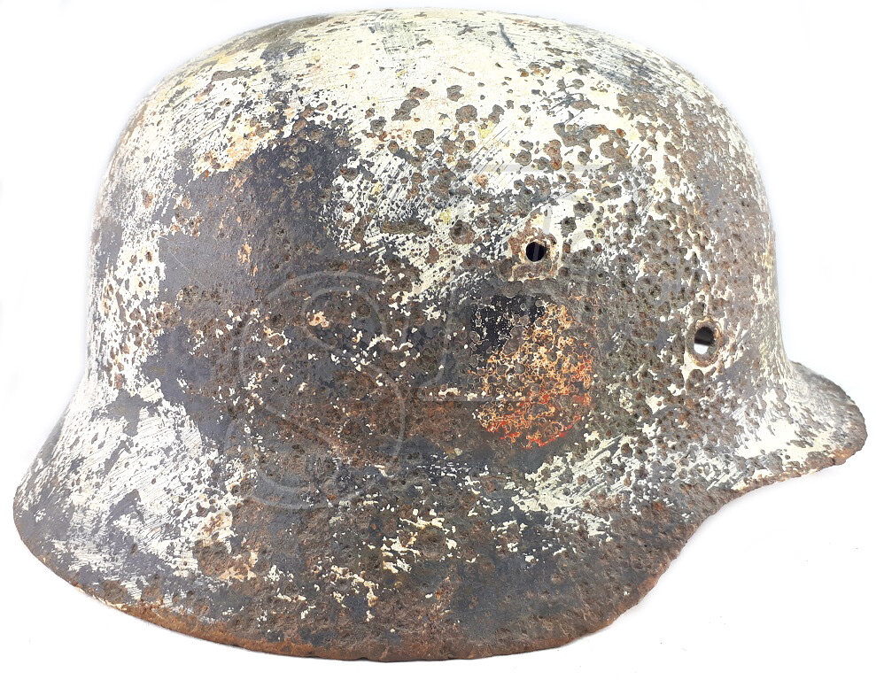 Luftwaffe helmet M35 / from Stalingrad