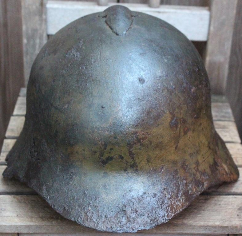 Soviet helmet SSh36 / from Smolensk