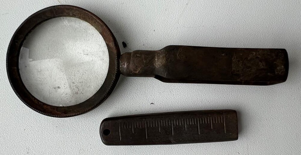 Magnifying glassr / from Demyansk