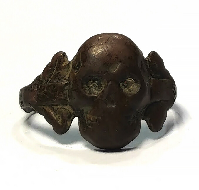 German skull ring / from Stalingrad