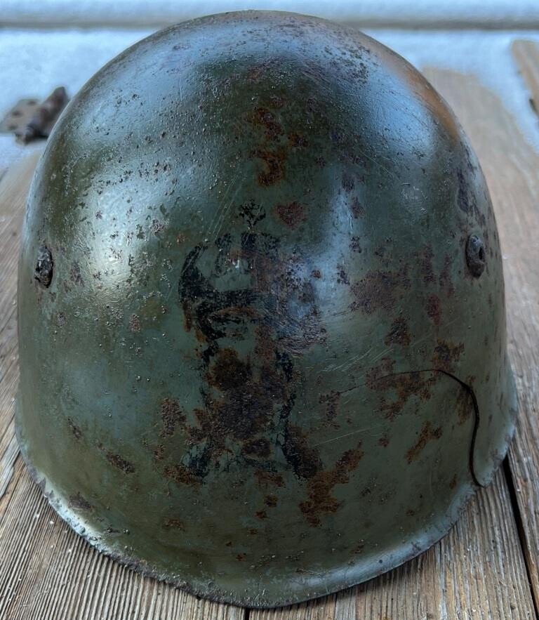 Italian helmet / from Rossosh