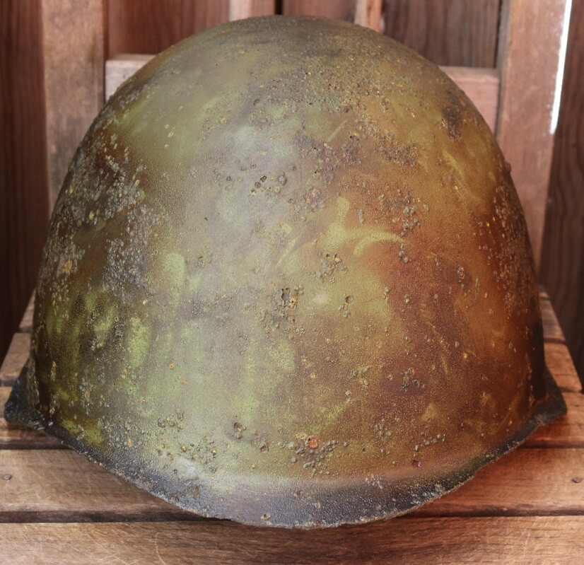 Soviet helmet SSh39 / from Stalingrad