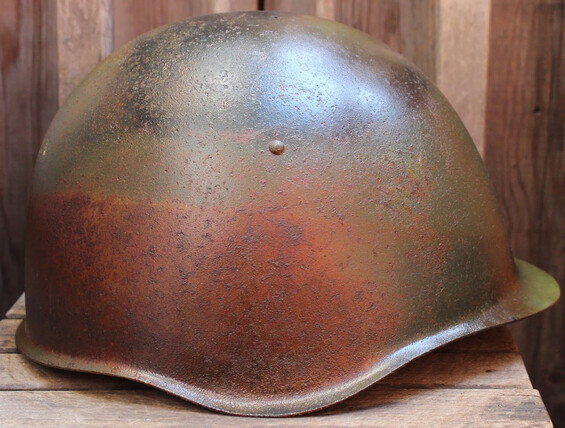 Soviet helmet SSh39 / from Karelia