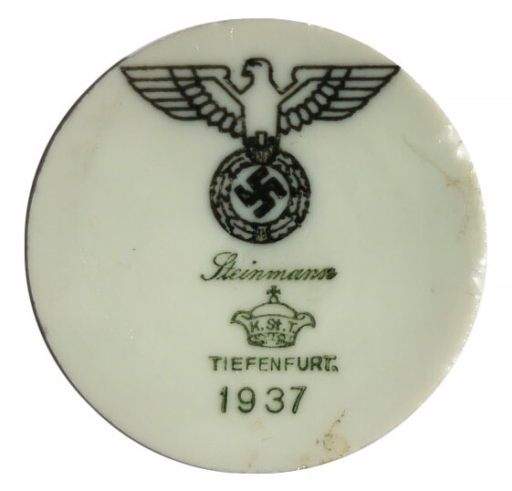 Refrigerator magnet from the dishes of the Deutsches Reich
