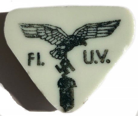 Refrigerator magnet from the dishes of the Deutsches Reich