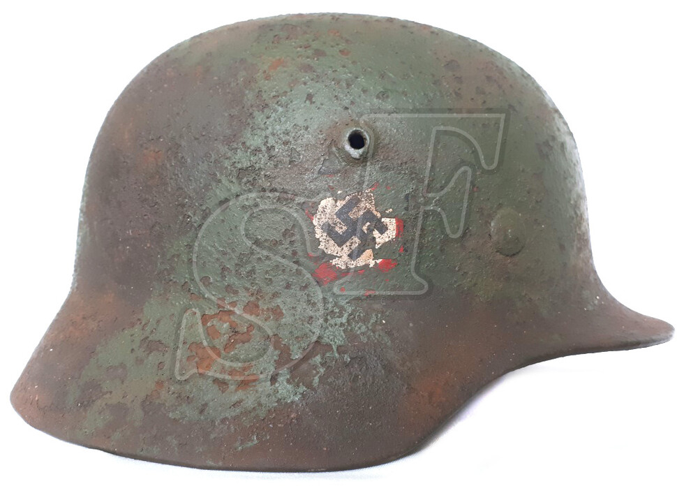 Steel helmet M35 Ordnungspolizei (Restoration)