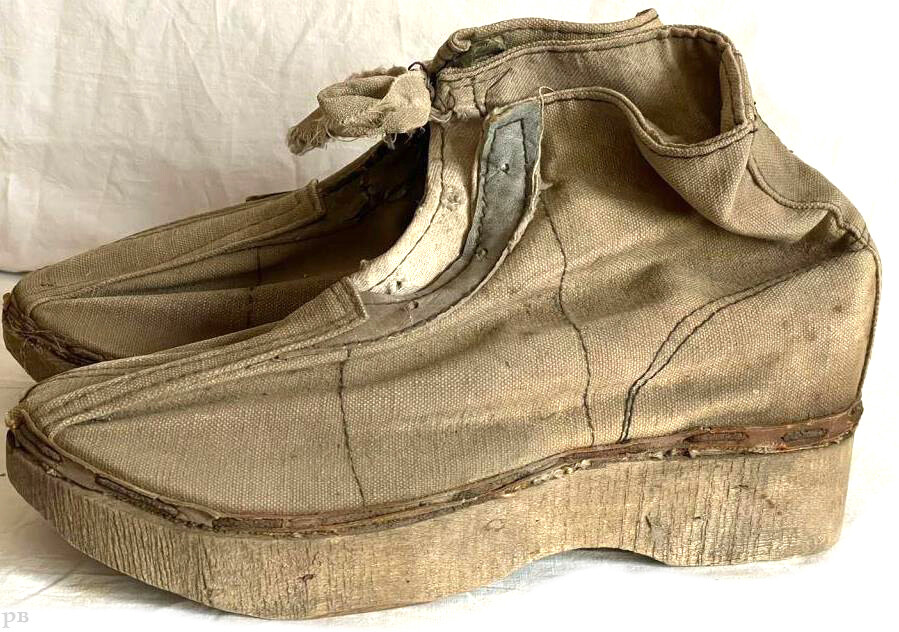 Concentration camp boots