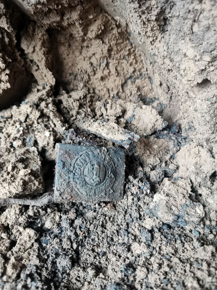 Wehrmacht belt buckle “Gott mit Uns” / from Stalingrad
