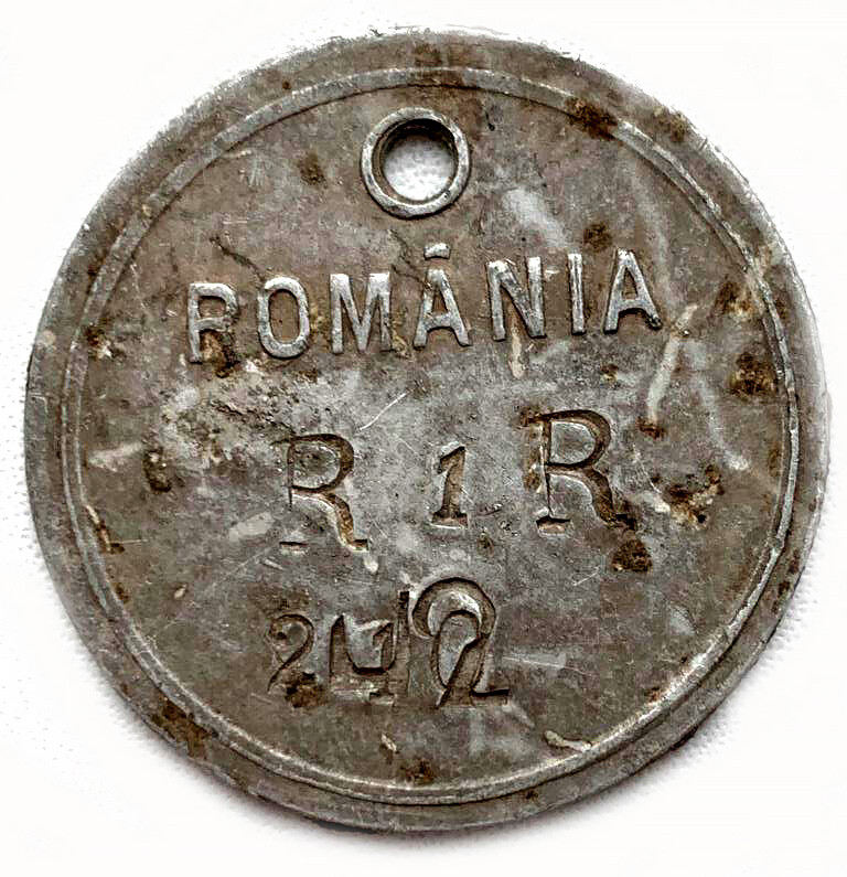 Romanian Dogtag / from Stalingrad