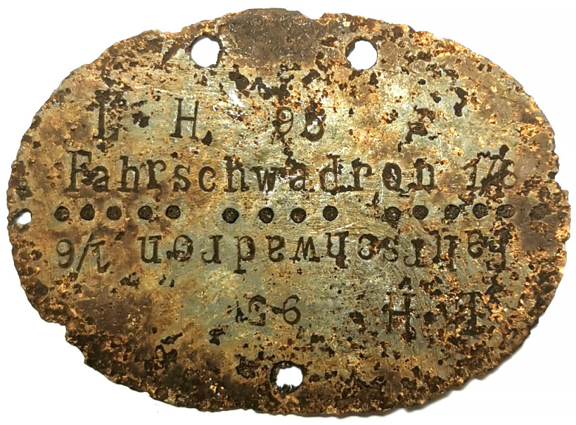 German dogtag / from Belarus