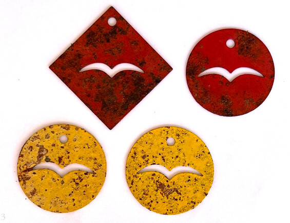 Luftwaffe tags / from Stalingrad