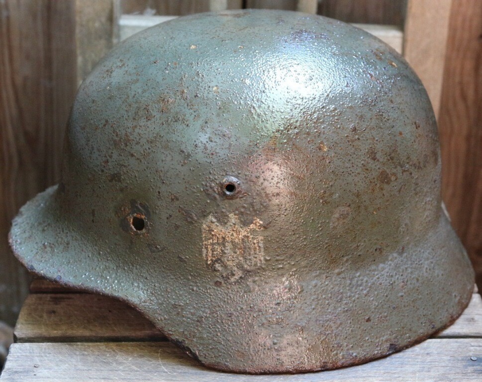 Wehrmacht helmet M35 DD / from Konigsberg