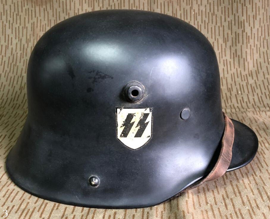 Restored German helmet M16, Waffen SS