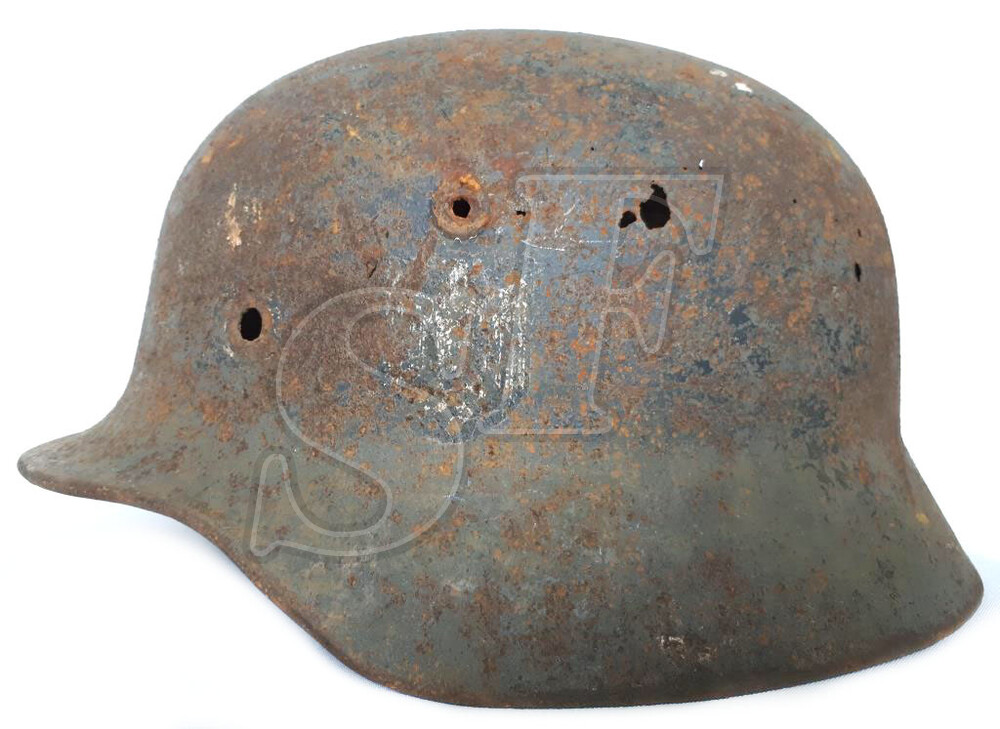 German helmet М40 from village Ezhovka