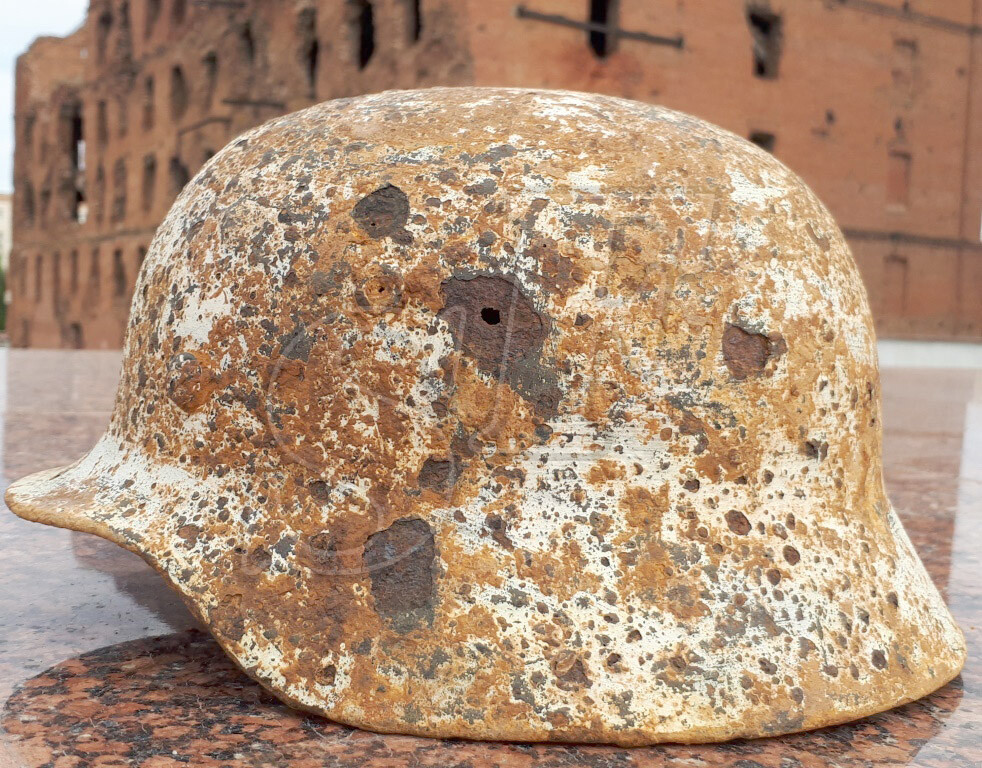 German helmet M35 / Stalingrad region