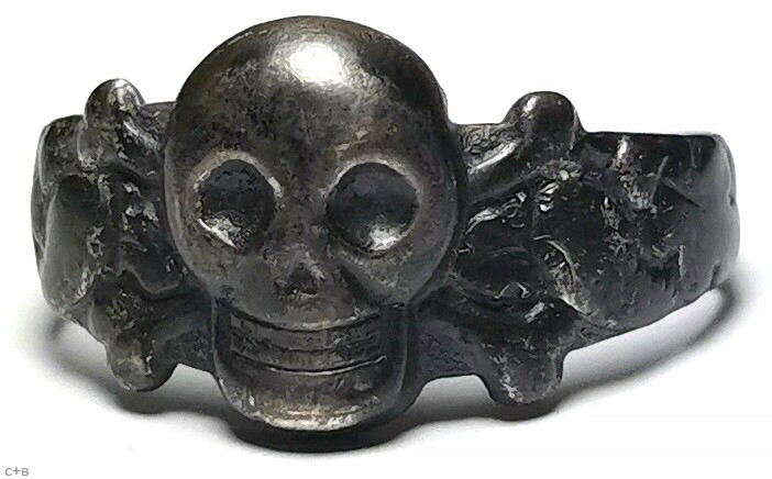 German skull ring / from Stalingrad