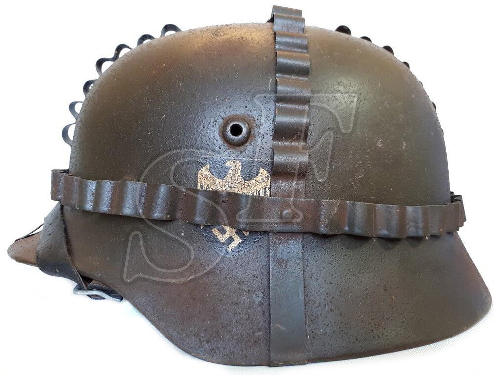 Helmet M35, Wehrmacht / Restoration