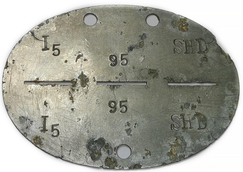 German dogtag I5 SHD / from Stalingrad