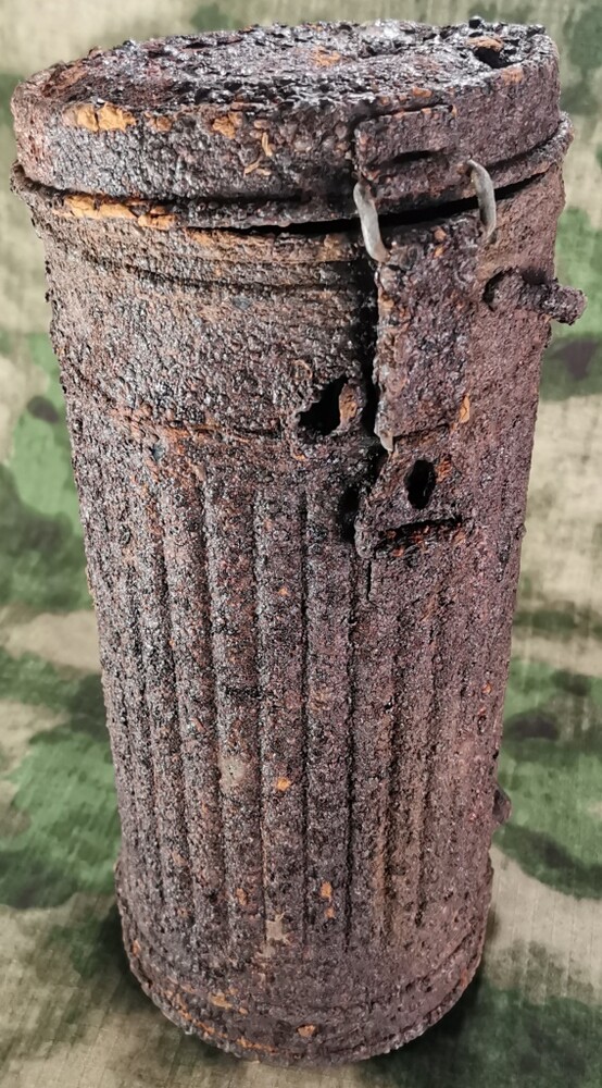German gasmask canister / from Orel