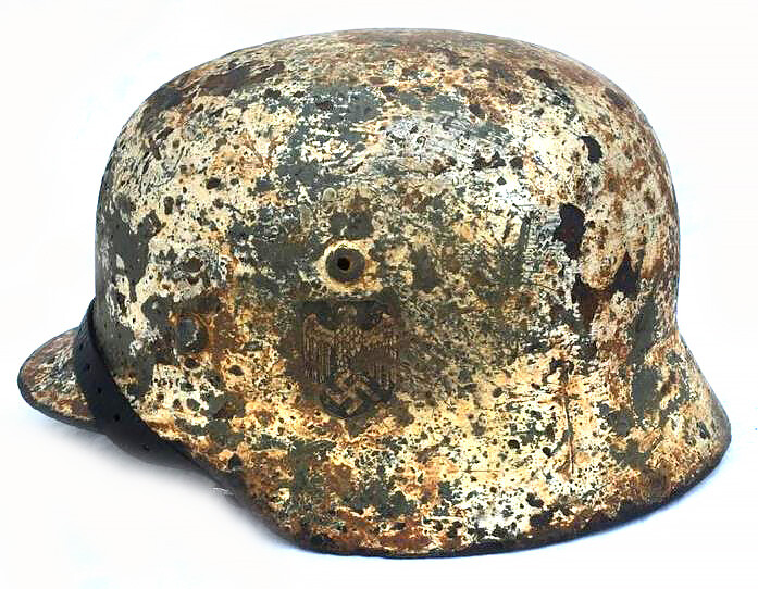 German helmet M35 DD / from Demyansk
