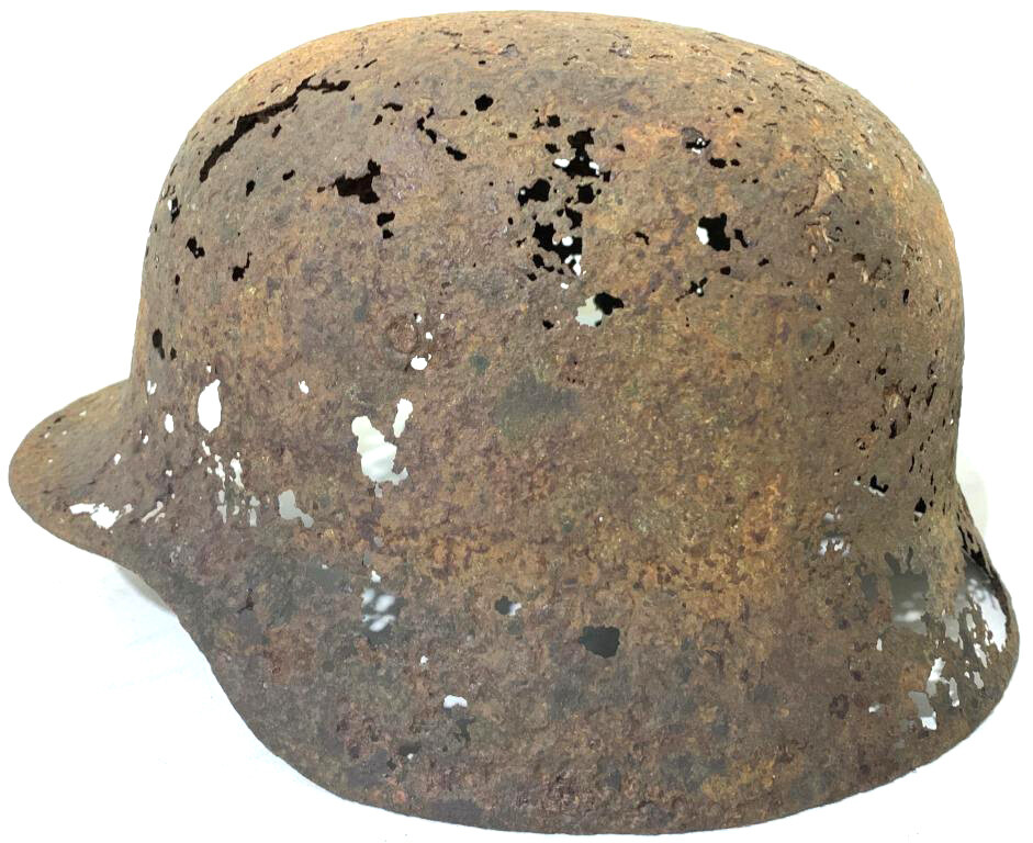 German helmet M35 / from Stalingrad