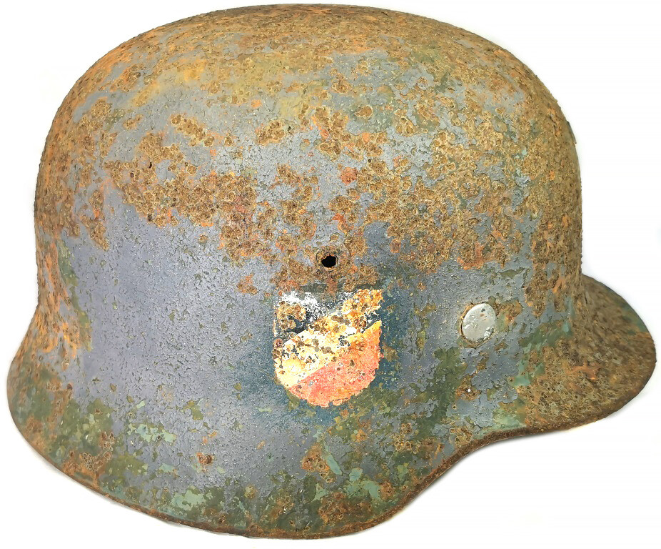 German helmet M35 DD / from Moscow