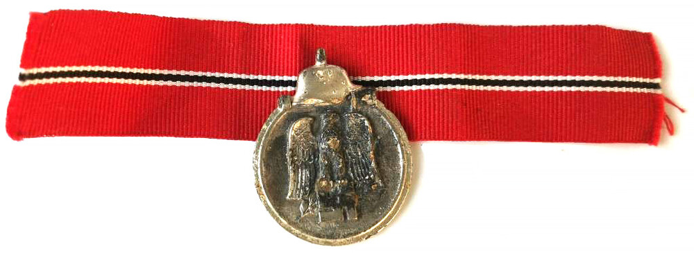 Eastern front medal with ribbon