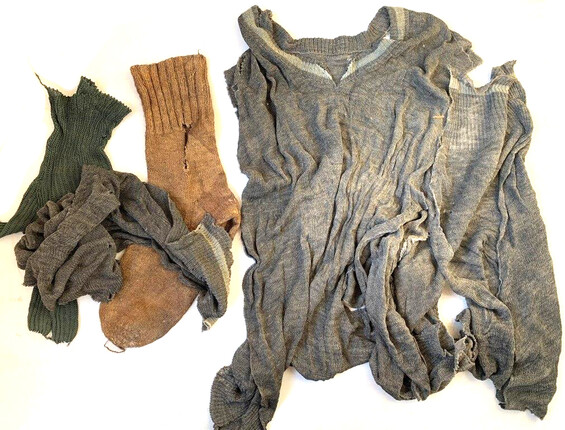 Clothes of a German soldier