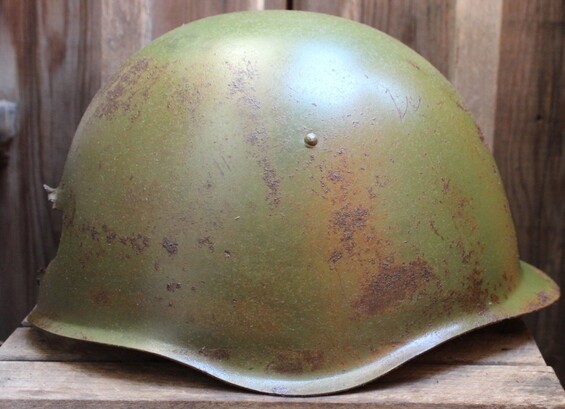 Soviet helmet SSh39 / from Karelia