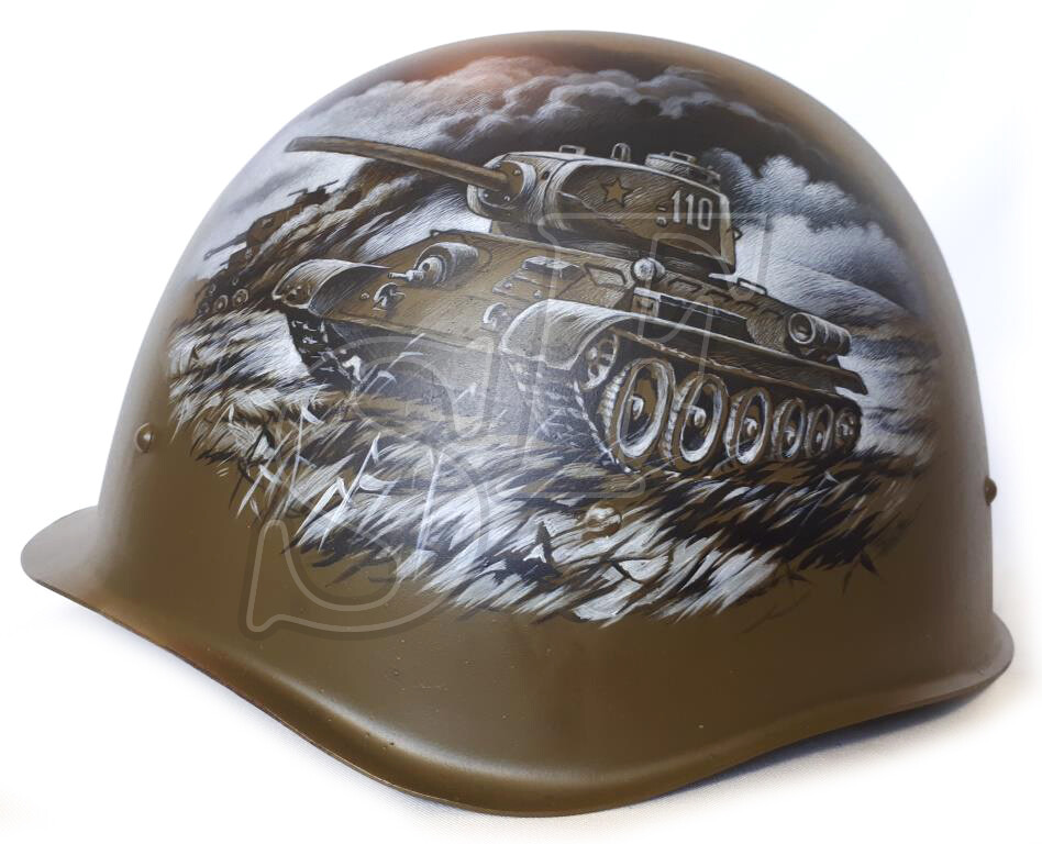 Soviet helmet SSh-40 [Restoration]