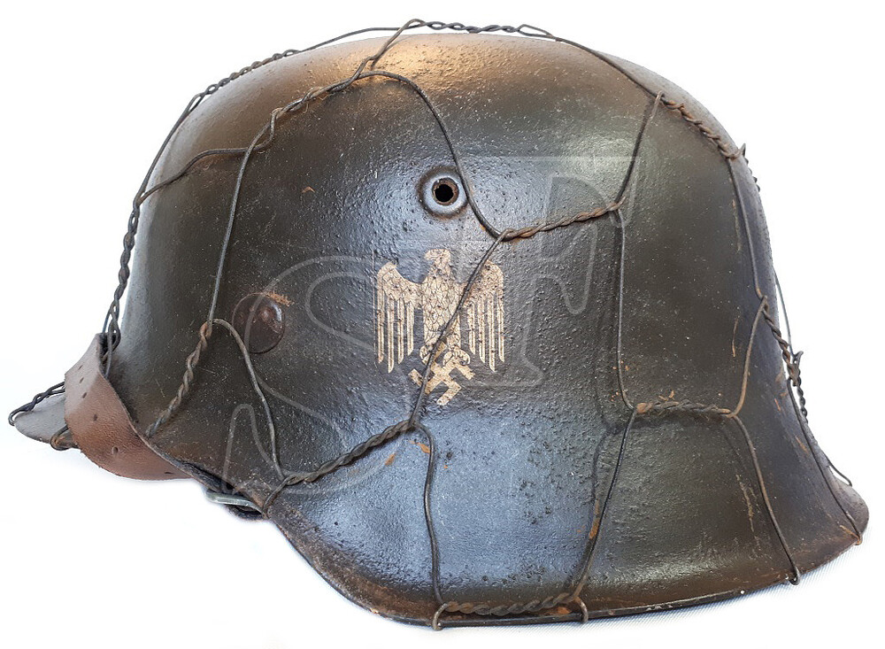 Helmet M42, Wehrmacht / Restoration