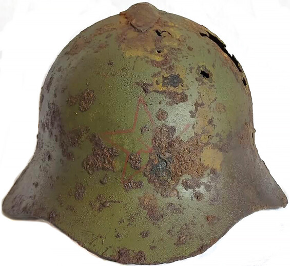 Soviet helmet SSh36 / from Vyazma