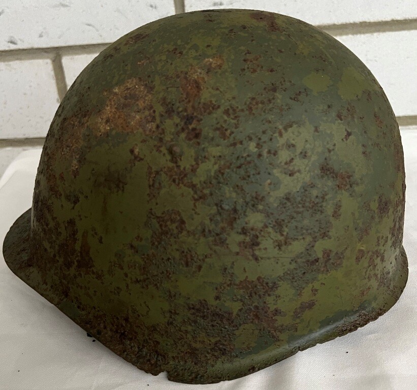 Soviet helmet SSh39 / from Stalingrad