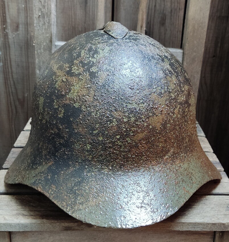 Soviet helmet SSh36 / from Karelia