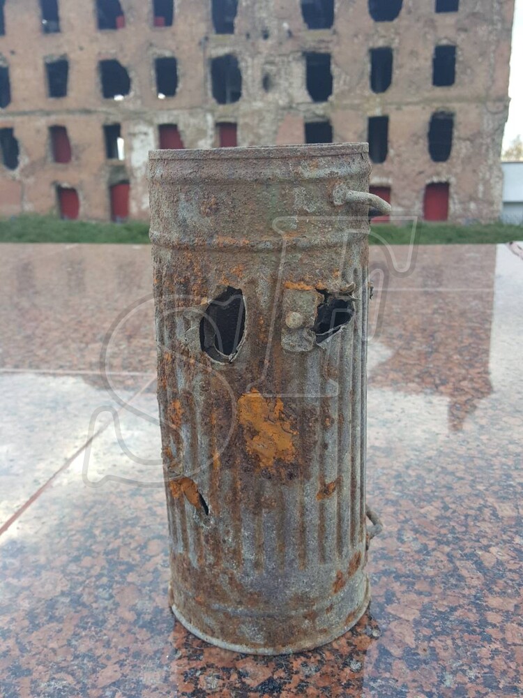 Gasmask cannister from Stalingrad
