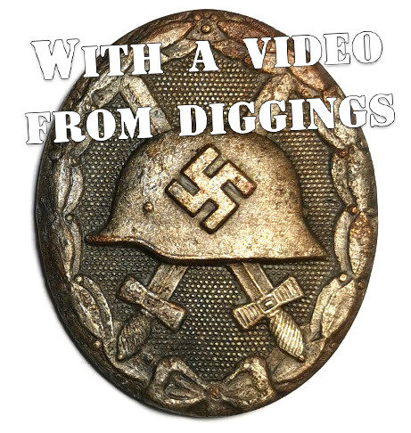 Silver wound badge / from Stalingrad