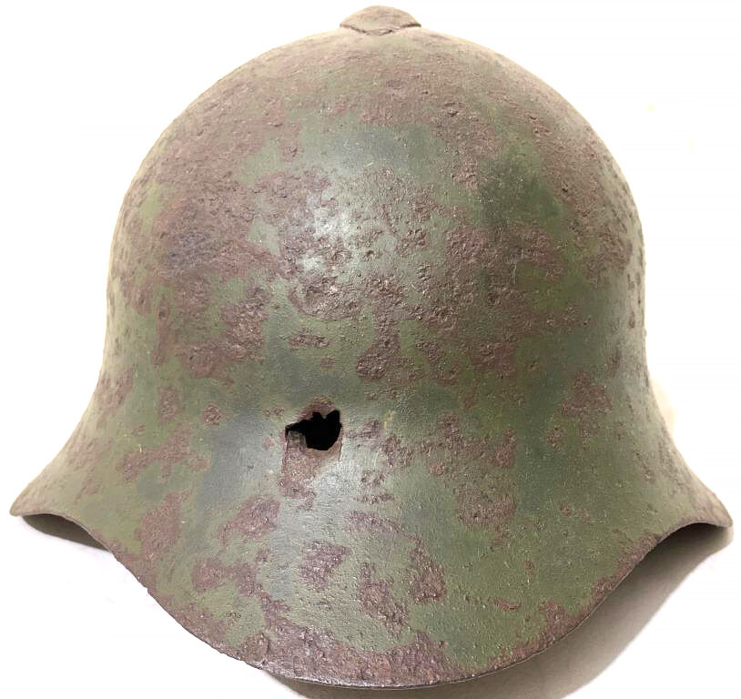 Soviet helmet SSh36 / from Stalingrad