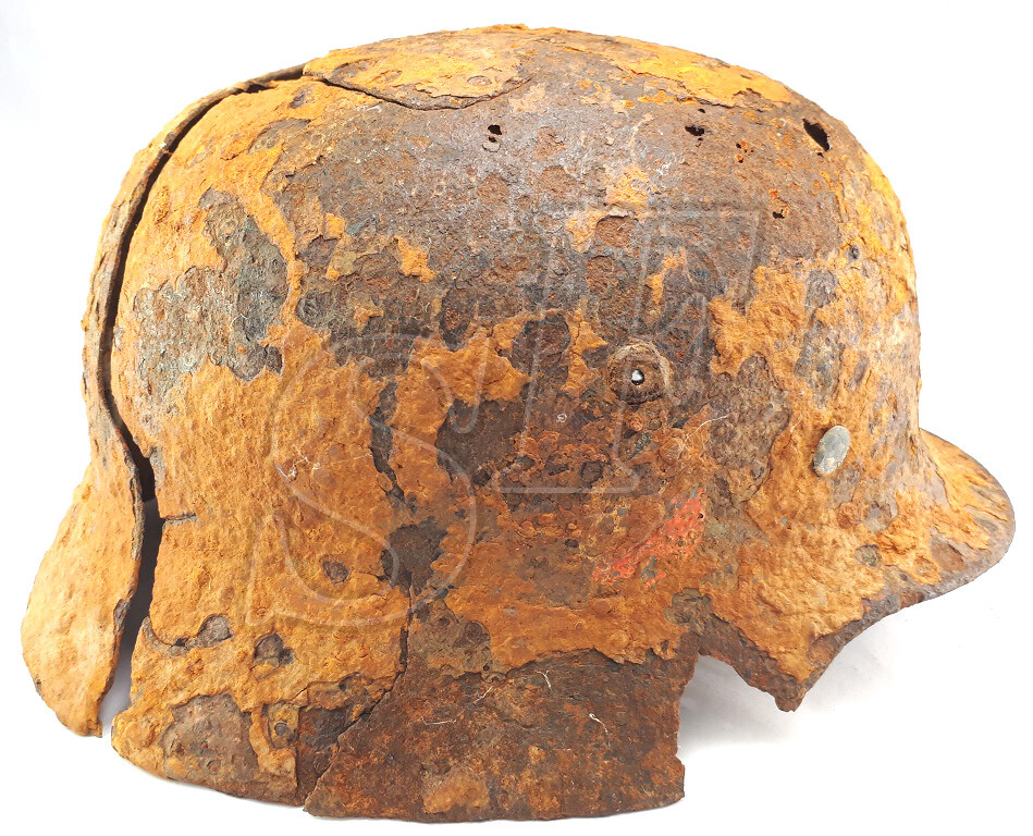 German helmet М35 / from Sevastopol