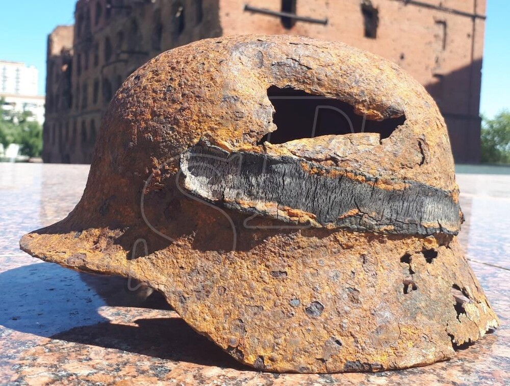 German helmet М40 from Smolensk