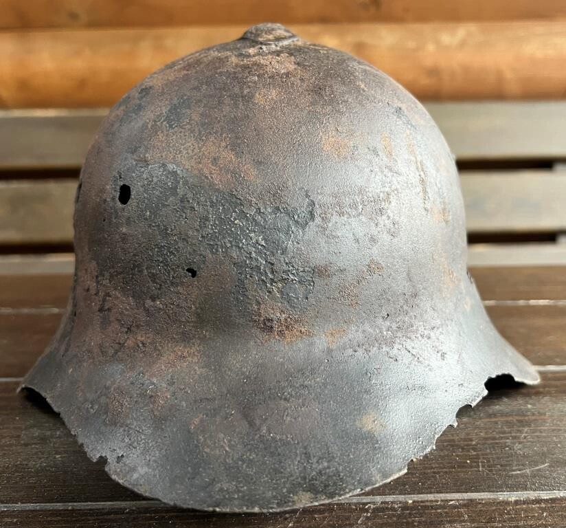 Soviet helmet SSh36 / from Novgorod