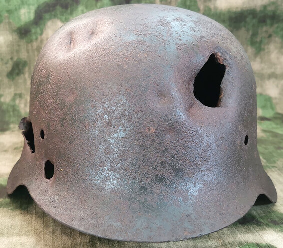 German helmet M42 / from Konigsberg
