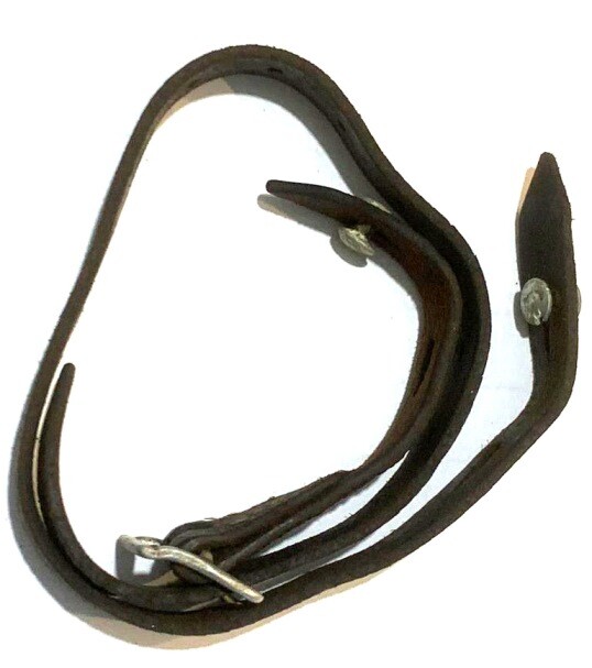 Chin strap, from German M35 helmet