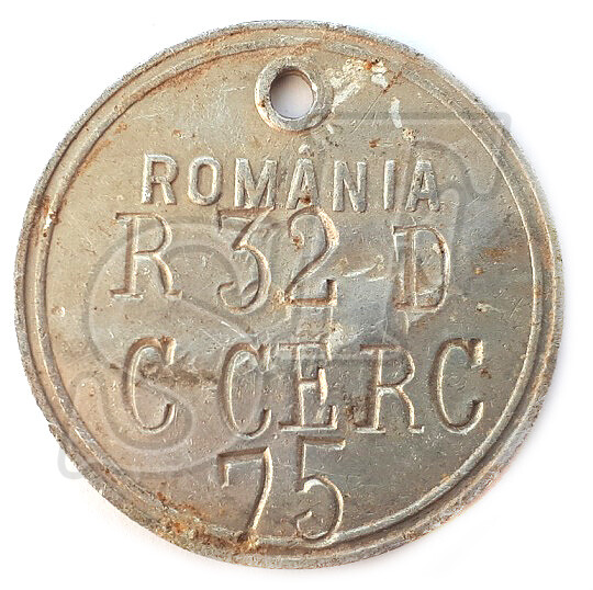 Romanian dog tag