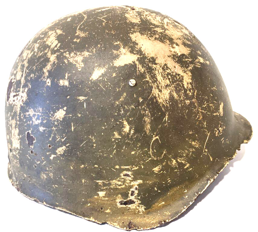Soviet helmet SSh39 / from Stalingrad