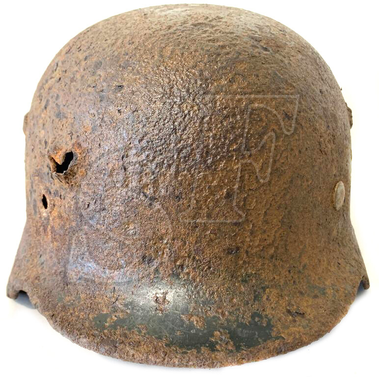 German helmet M35 / from Stalingrad